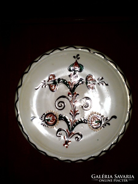 Szabó Jr. ceramic wall plate, plate