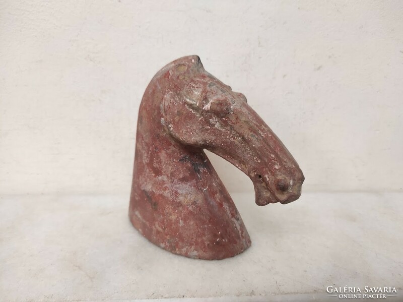 Antique Chinese statue horse head thang dynasty terracotta 525 5965