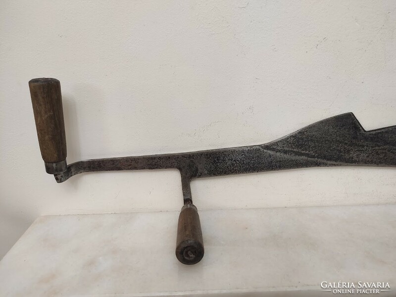 Antique miner's tool saw large size mine tool 536 5975