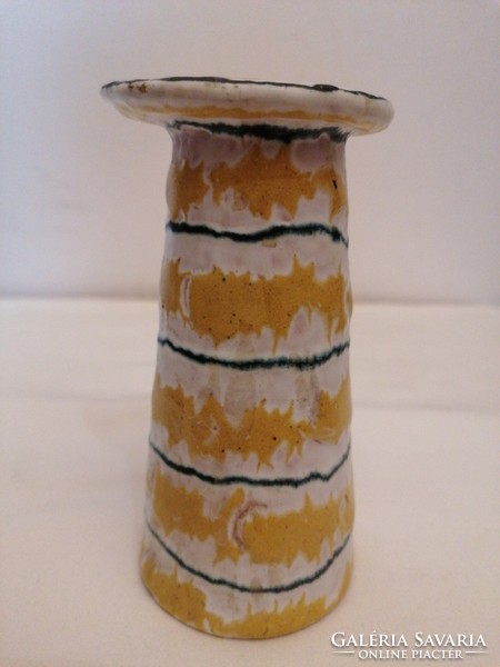 Ceramic vase by Mária G. Csabai