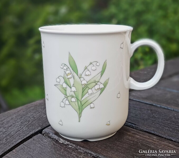Bavaria cup with lily of the valley 3 pieces each