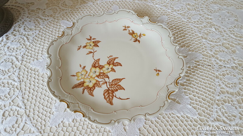 Beautiful, Reichenbach porcelain serving bowl, plate