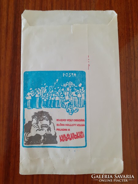 Retro advertising packaging pevdi pax paper bag