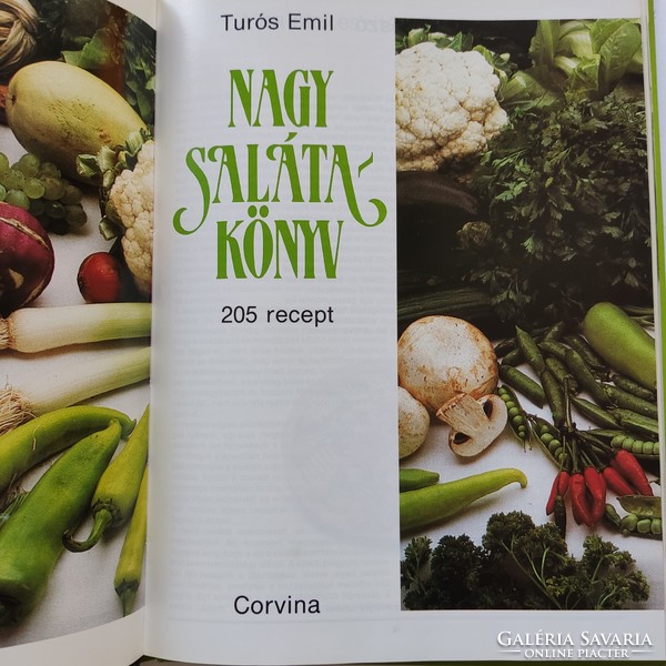 Turós Emil: Nagy salátakönyv