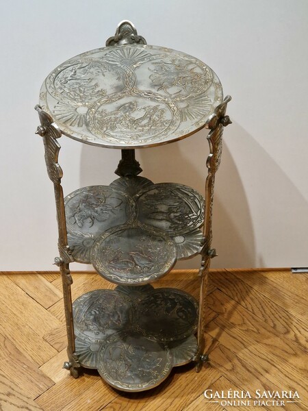 Beautiful pedestal with shelves