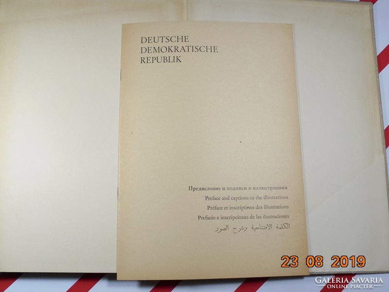 DDR - NDK - Német Demokratikus Köztársaság - retro fotóalbum, képeskönyv 1960-as kiadás