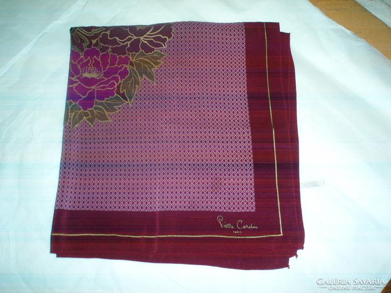 Vintage pierre cardin silk scarf