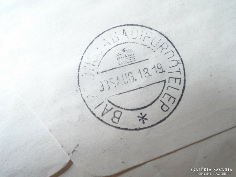 D190969 Szent István national commemorative year commemorative stamp 1938 - Balatonszabadi spa resort Lajosné Rónay