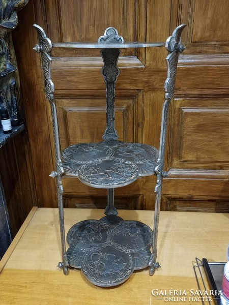 Beautiful pedestal with shelves