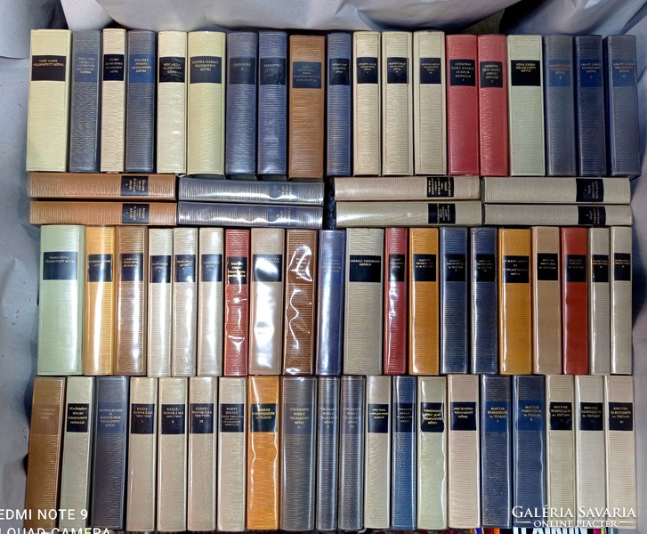 Hungarian master writers series..67 Volumes.