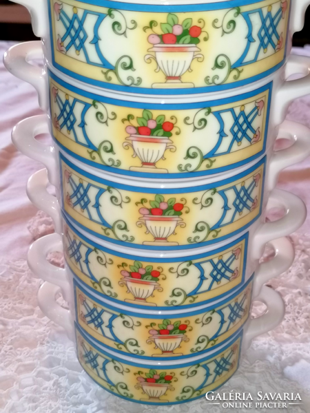 Villeroy&boch porcelain soup cup set