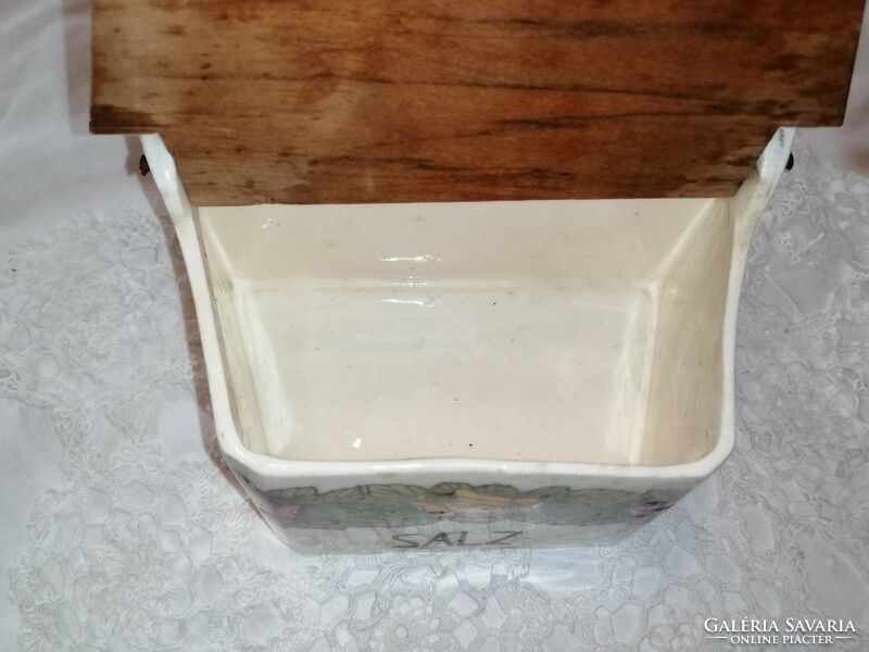 Vintage ceramic salt shaker