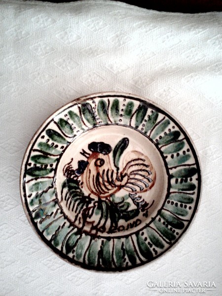 Corundian rooster plate, wall plate