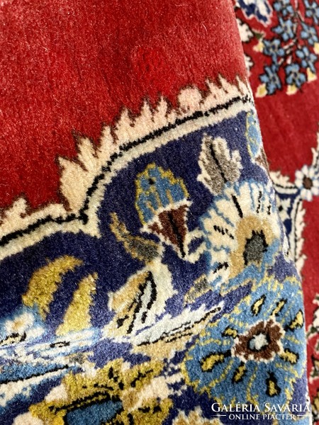 Iran Ghom (Qum) perzsaszőnyeg 120x75 cm