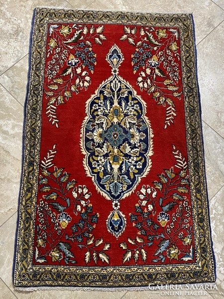 Iran Ghom (Qum) perzsaszőnyeg 120x75 cm