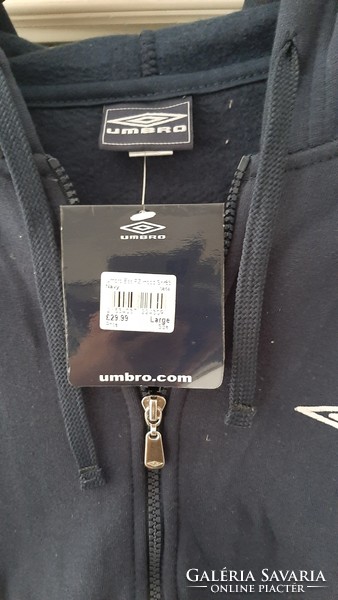 Original umbro hoodie, zip-up hoodie, sweater with new label, size L