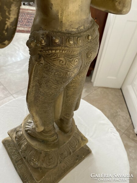 Large oriental spiritual statue in a pair