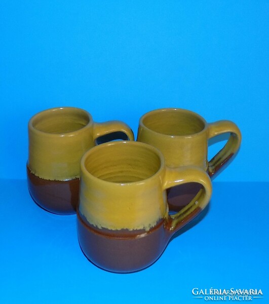 Ceramic pitcher mug set, 3 in one, numbered 5 dl (11/d)