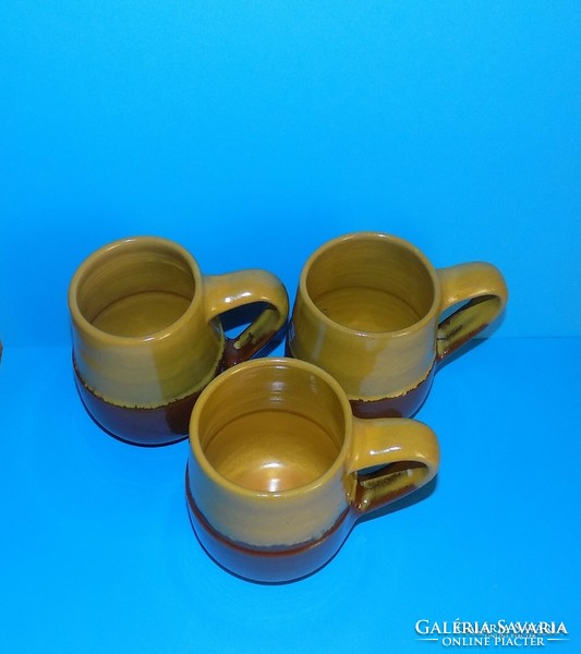 Ceramic pitcher mug set, 3 in one, numbered 5 dl (11/d)