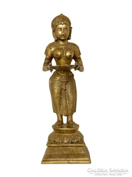 Large oriental spiritual statue in a pair