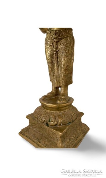 Large oriental spiritual statue in a pair