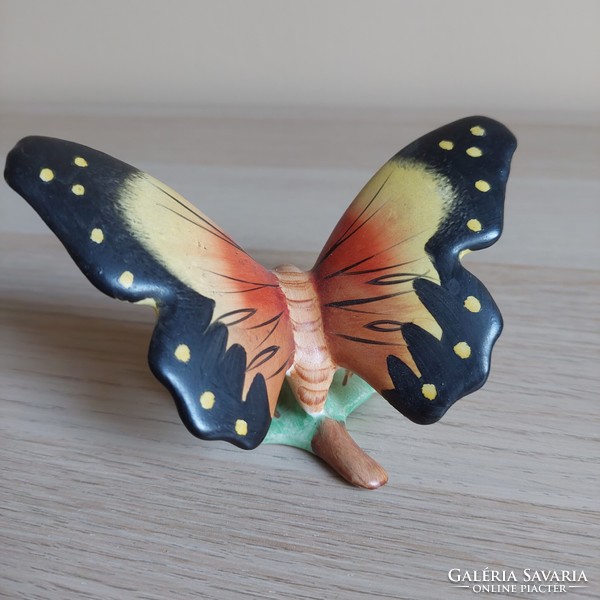 Bodrogkeresztúr ceramic butterfly figure