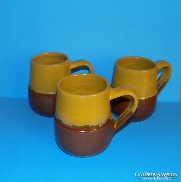 Ceramic pitcher mug set, 3 in one, numbered 5 dl (11/d)