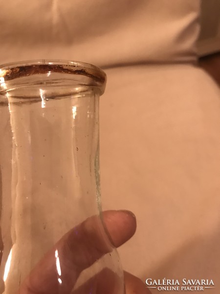 Huta üveg kézzel készült fújt üveg