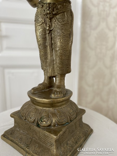 Large oriental spiritual statue in a pair