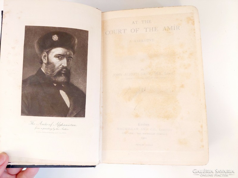 At the Court of the Amir: a narrative, Macmillan, 1901, antik ritka könyv gyűjteménybe