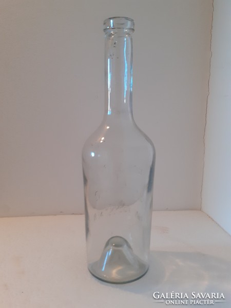 Régi gyógyszertári palack BOROLIN sósborszesz feliratos patikaüveg