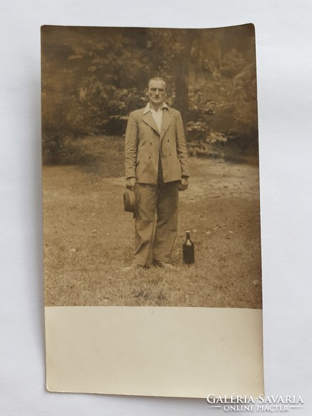 Régi férfi fotó vintage fénykép