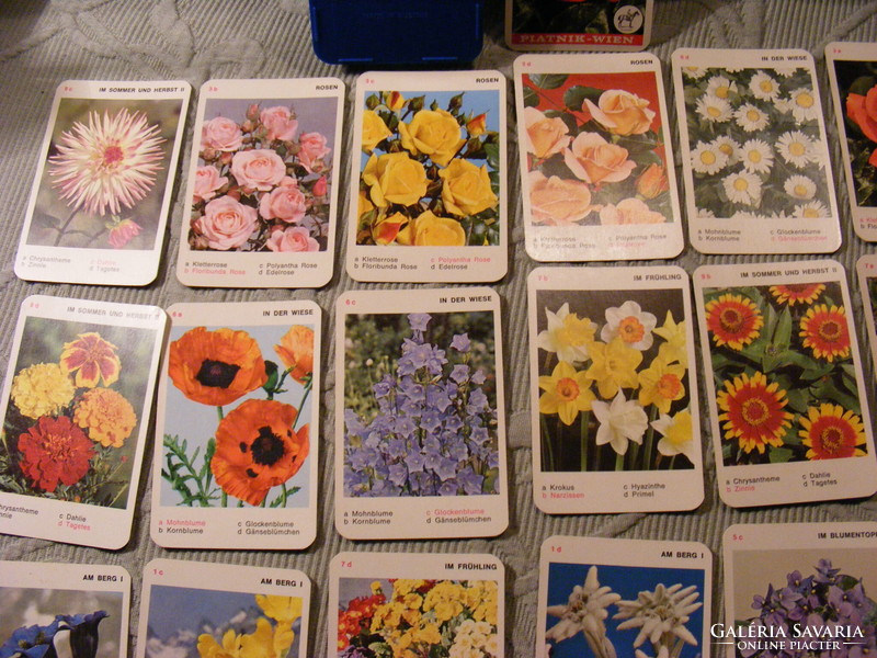 Piatnik Blumen virág kvartett kártyajáték