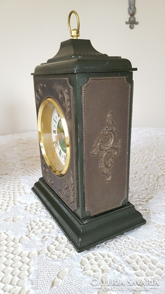 Old Soviet table clock, fireplace clock