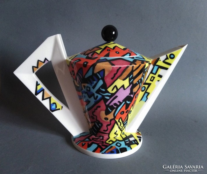 Heide warlamis 'vienna collection' pop-art/postmodern coffee pot 1980's