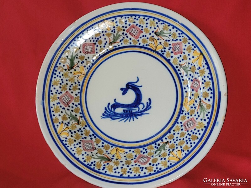 Antique decorative plate from a legacy