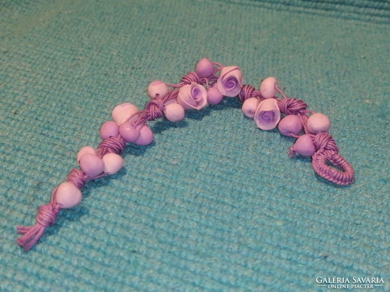 Purple Rose Craftsman Bracelet (422)