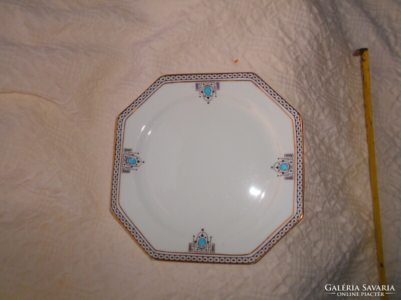 English plate with hand painting
