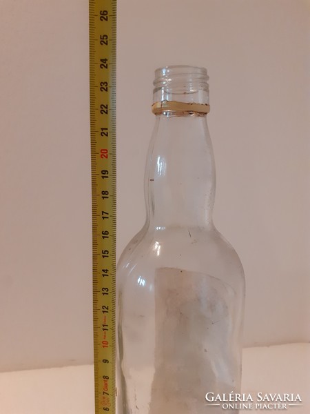 Retro címkés diólikőrös üveg Budapesti Likőripari Vállalat palack