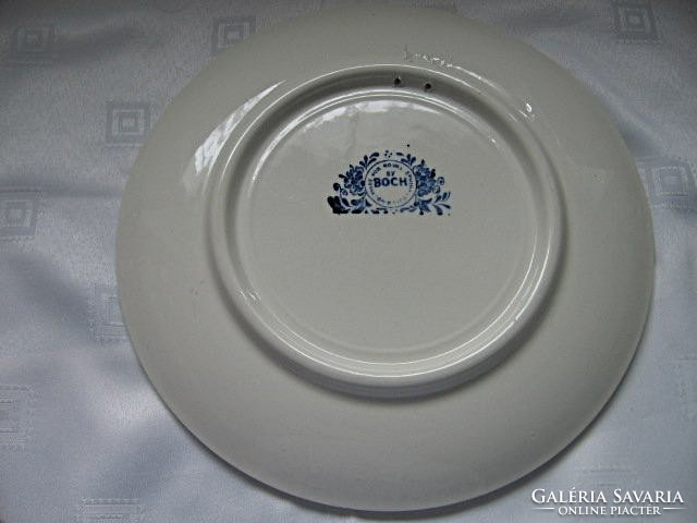 Rarity! Boch Dutch für royal sphinx vintage wall plate, decorative plate