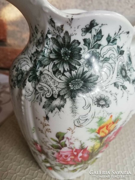 Antique jug -britannia porcelain works karlsbad austria-19. Century