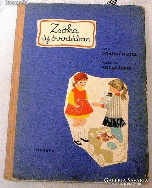 Donászy Magda Rogán Ágnes Zsóka új óvodában 1965