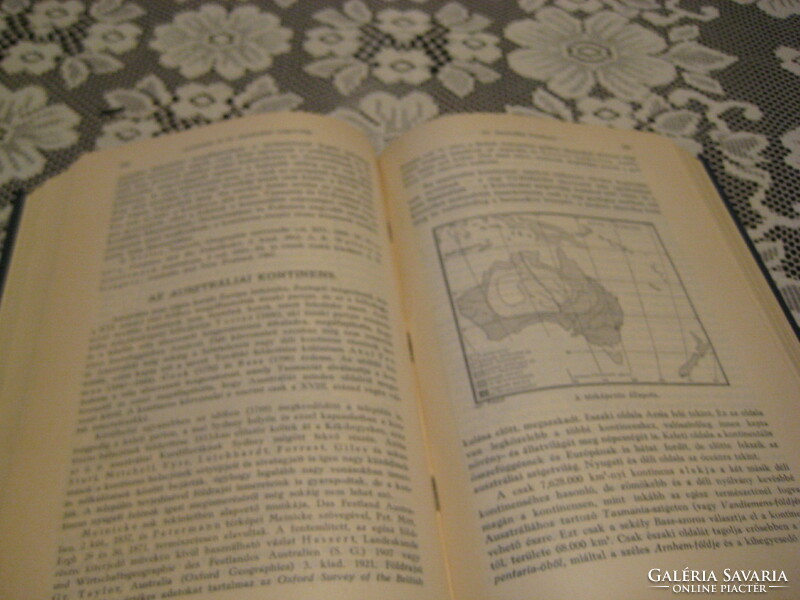 Hettner Alfréd : A leíró földrajz  alapvonalai II.1926(  A tengeren túli  földrészek , Új állapot !