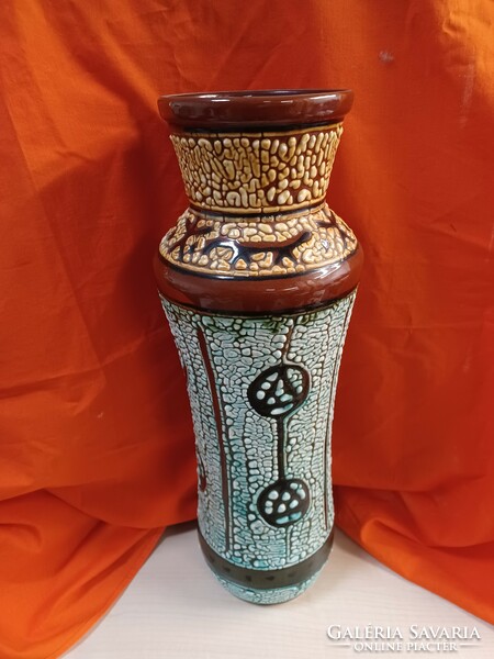 Király retro kerámia váza