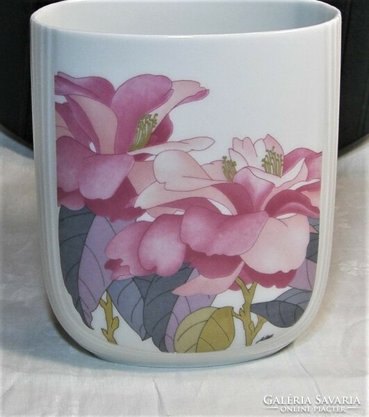 Rosenthal studio-line porcelain vase - with designer's name