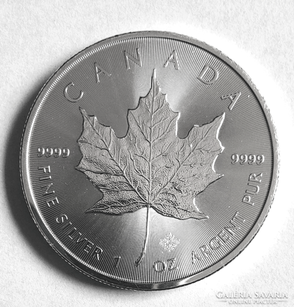 Canada $ 5 maple leaf maple leaf 2020 unc