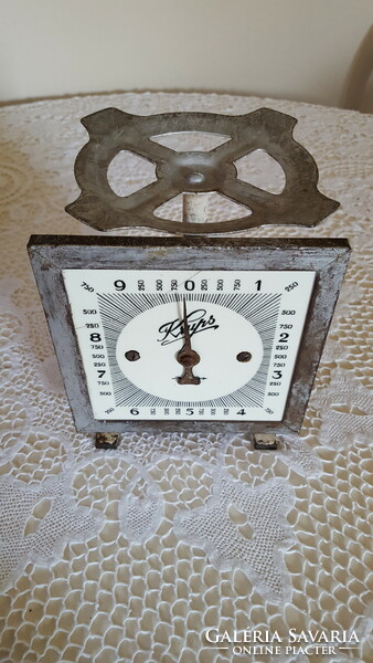 Extremely rare, antique Krups porcelain clock scale with dial