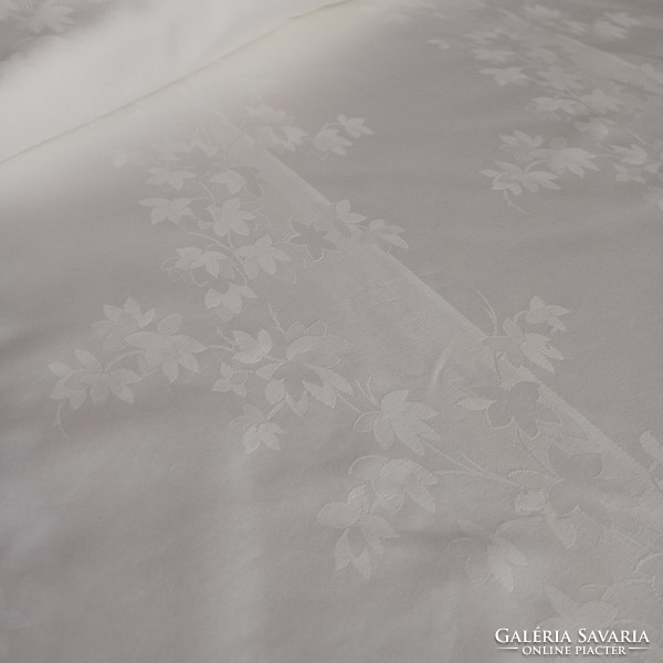 Silk damask duvet cover, 126 x 192 cm