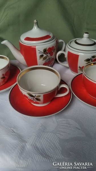 Soviet Russian tea set for 2 people