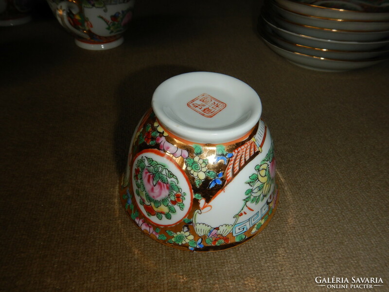 Oriental tea cups
